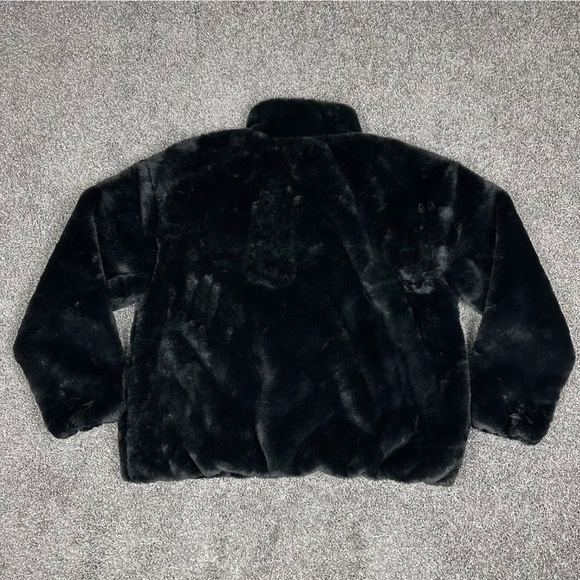 Nike Faux Fur Jacket, NIKE SWOOSH - Picture 9 of 14